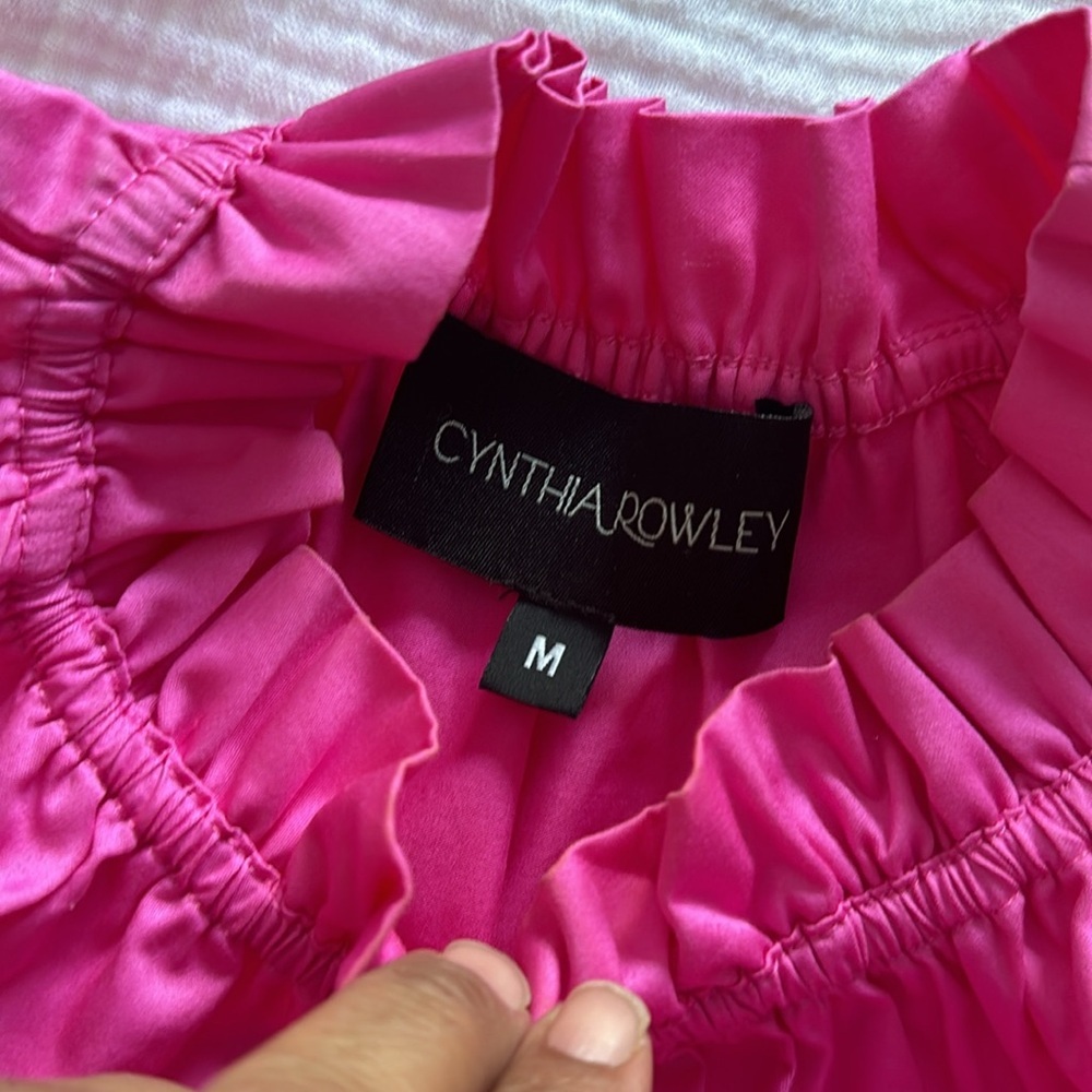 Cynthia Rowley Mock Neck Long dress w tags - Picture 4 of 7